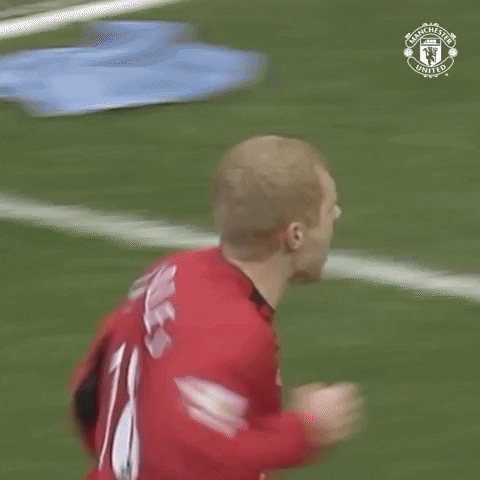 Happy Paul Scholes GIF by Manchester United