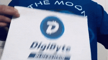 To The Moon Space GIF by DigiByte Memes