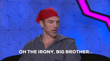 Irony Diary Room GIF by Big Brother