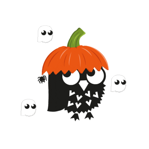 Halloween Fall Sticker by Archi Chouette