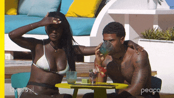 Love Island Spit GIF by PeacockTV