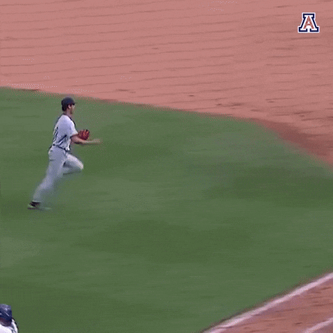 Piece Of Cake Baseball GIF by Arizona Athletics