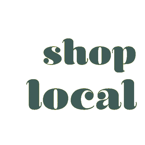 Love Local Shop Local Sticker by The Buzz Hub Co