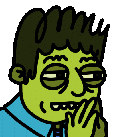 Thinking Help Sticker by herbertonic