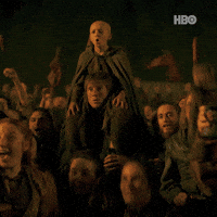 Come On Cheering GIF by Game of Thrones