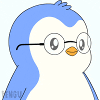 Penguin Think GIF by Pudgy Penguins