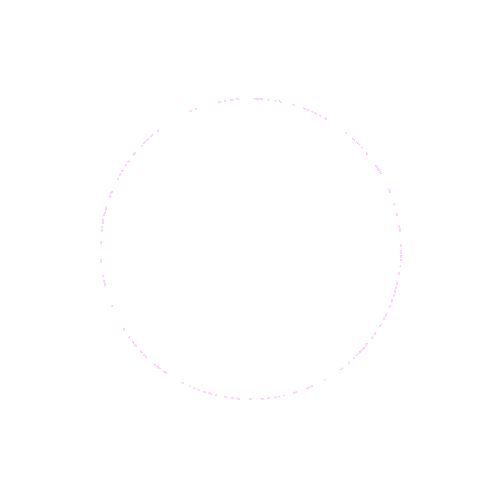 Circle Round Sticker by Frymusja