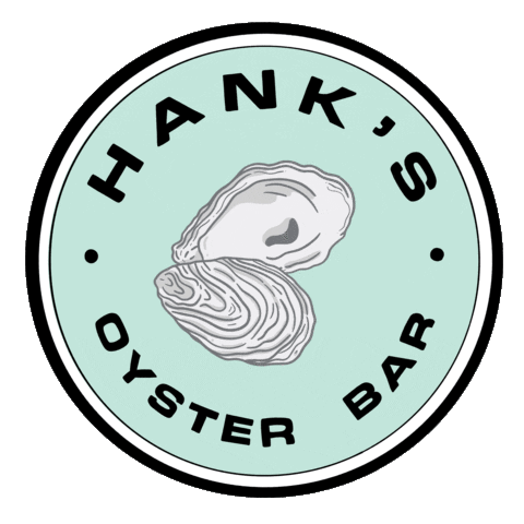 Hank's Oyster Bar Sticker