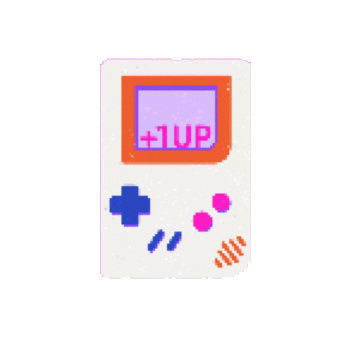 Pixel 90S Sticker by Poupoutte