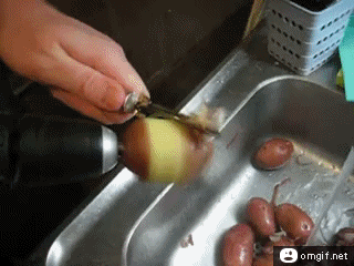 My Sister Is Peeling Potatoes GIFs - Get the best GIF on GIPHY