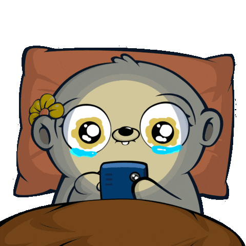 Sad Miss You Sticker by Fugz Official