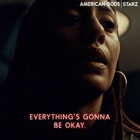 Reassuring Its Okay GIF by American Gods