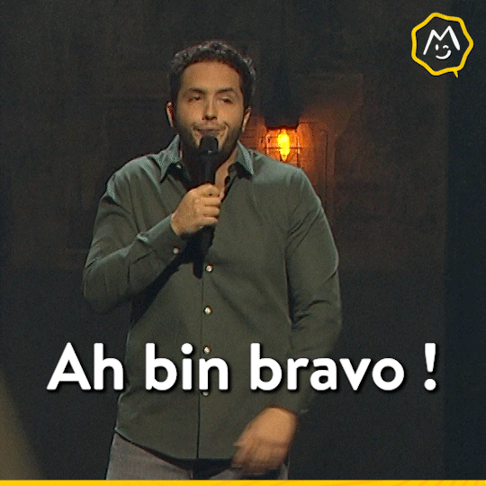 Clap Bravo GIF by Montreux Comedy