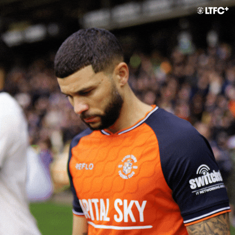 Scanning Nahki Wells GIF by Luton Town FC