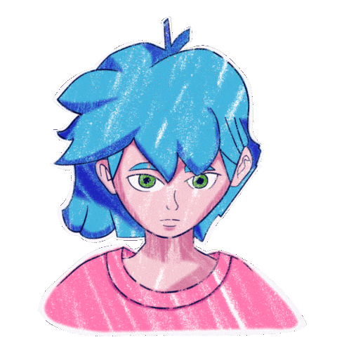 Crayon Sticker
