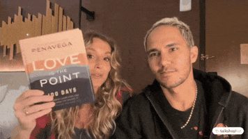 New Book Couple GIF by TalkShopLive