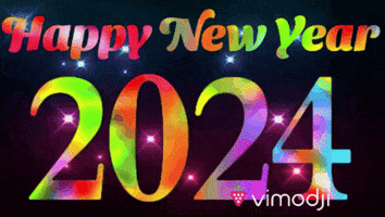 Happy New Year Kali Xronia GIF by Vimodji