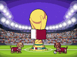 World Cup Football GIF by Abstract HotDogs