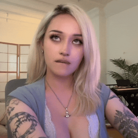 Cute Girl Flirting GIF