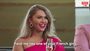 French Reaction GIF by Married At First Sight