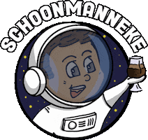 Beer Space Sticker by Schoonmanneke