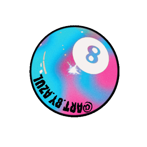 8 Ball Sticker
