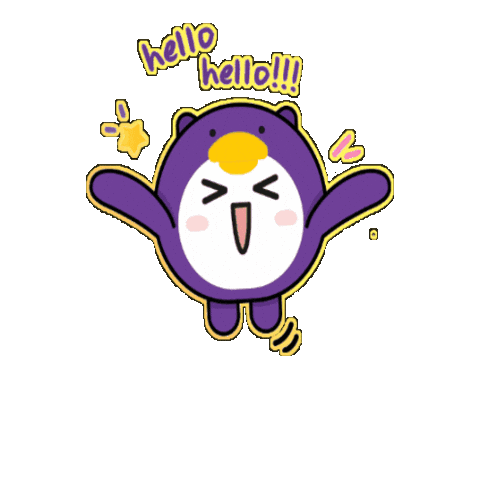 Hello Sticker by LYNKID