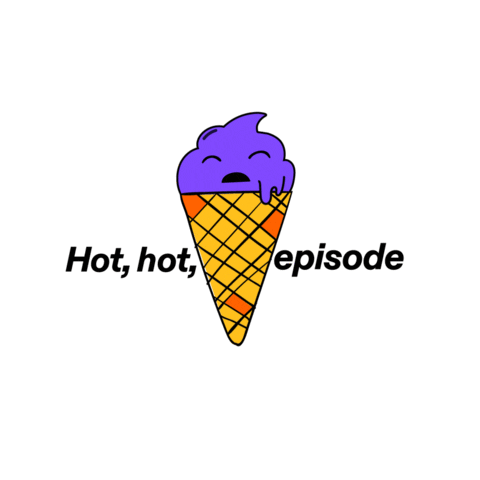 Ice Cream Podcast Sticker by Podimo