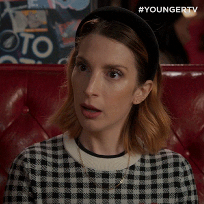Surprised Gasp GIF by YoungerTV