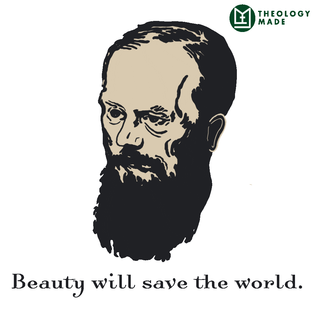 Deep Thoughts Dostoevsky GIF by Theology Made