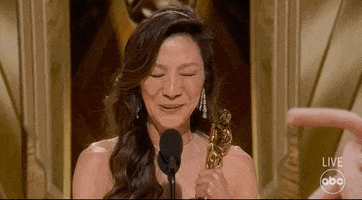 Michelle Yeoh Thank You GIF by The Academy Awards