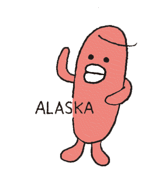 Roe Pollock Sticker by Alaska Seafood