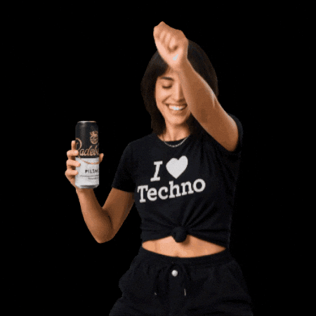 Techno GIF by radeberger