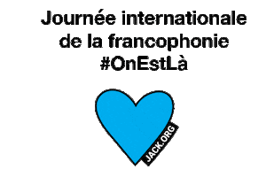 Francophone Sticker by Jack.org