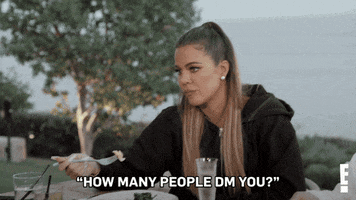 Keeping Up With The Kardashians Dm GIF by E!