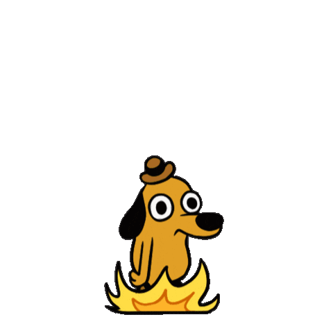 Thisisfine Fail Sticker by Numskull Games