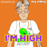 Get High GIF by Hey Mikey!