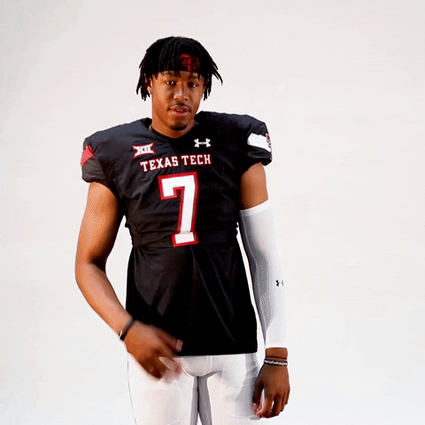 Donovan Smith GIF by Texas Tech Football