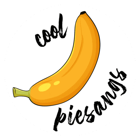Cool Banana Sticker by Modified Monkey