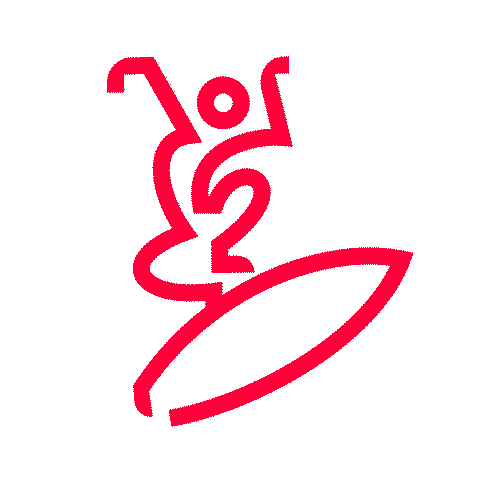 Sport Surfer Sticker by Technische Hochschule Augsburg