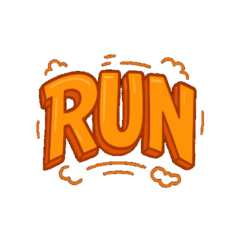 Run Sticker by FITFARM