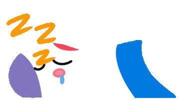 Tired Sleep Sticker by PAPATON