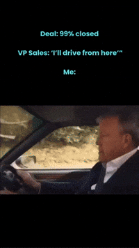 When the VP Sales takes over