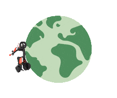 Green Energy Earth Sticker by Acciona Movilidad