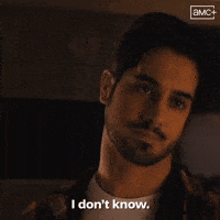 I Dont Know Sign Language GIF by AMC Networks
