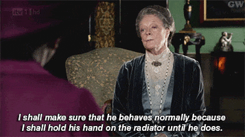 Image result for downton abbey gifs maggie smith