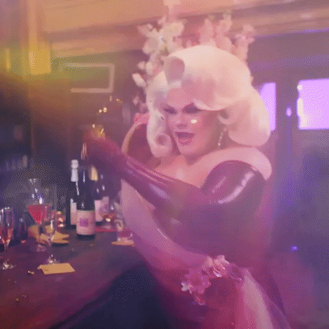 Party Confetti GIF by RuPaul's Drag Race