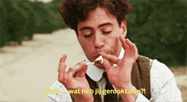 Roken GIF by Marieka Baars voor BHV
