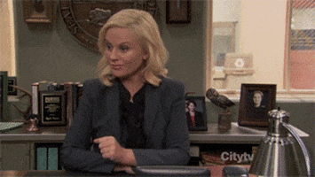 Parks And Recreation Leslie Knope animated GIF