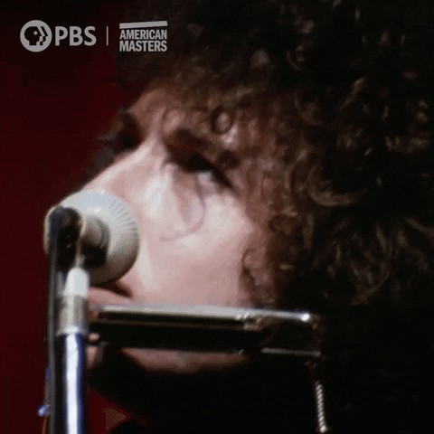 Bob Dylan Singing GIF by American Masters on PBS